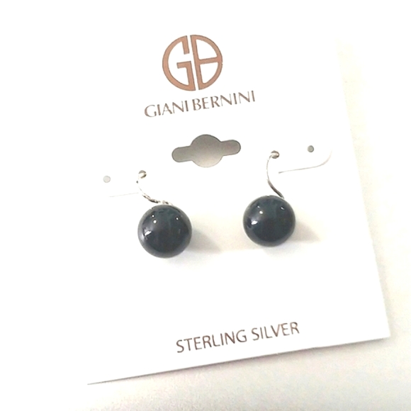 Giani Bernini Onyx Bead Drop Earrings